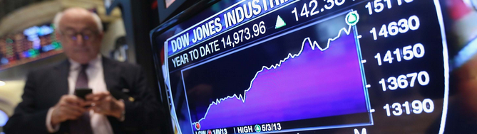 Le Dow Jones a battu 50 records en 2013 — Forex